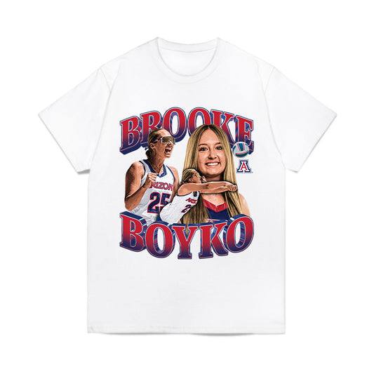 Arizona - NCAA Beach Volleyball : Brooke Boyko - Collage Comfort Colors T-Shirt-0