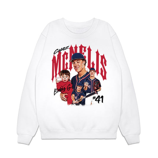 Arizona - NCAA Baseball : Chaz McNelis - Collage Premium Crewneck Sweatshirt-0