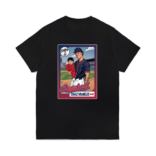 Arizona - NCAA Baseball : Chaz McNelis - Baby G Caricature Comfort Colors T-Shirt-0