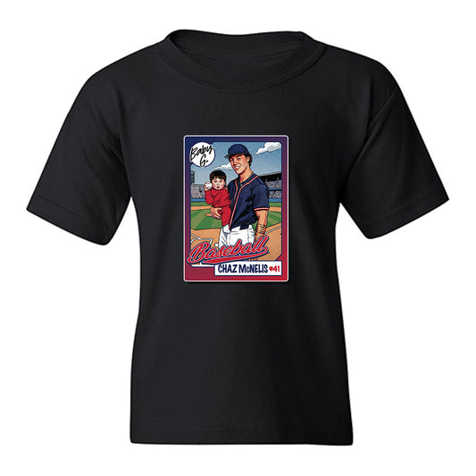 Arizona - NCAA Baseball : Chaz McNelis - Baby G Caricature Youth T-Shirt-0