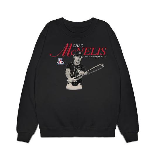 Arizona - NCAA Baseball : Chaz McNelis - Legacy Premium Crewneck Sweatshirt-0