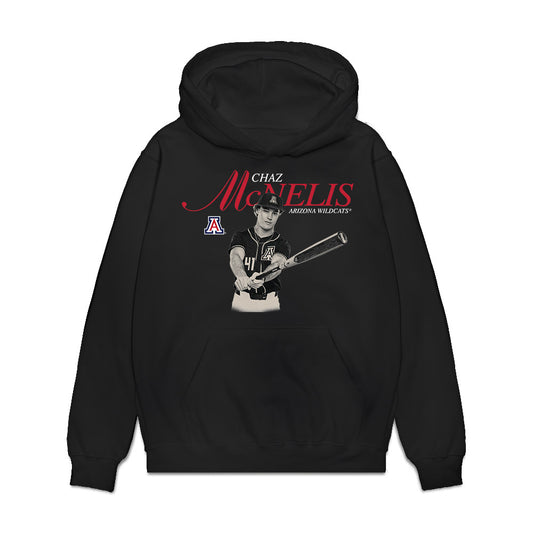 Arizona - NCAA Baseball : Chaz McNelis - Legacy Premium Hooded Sweatshirt-0