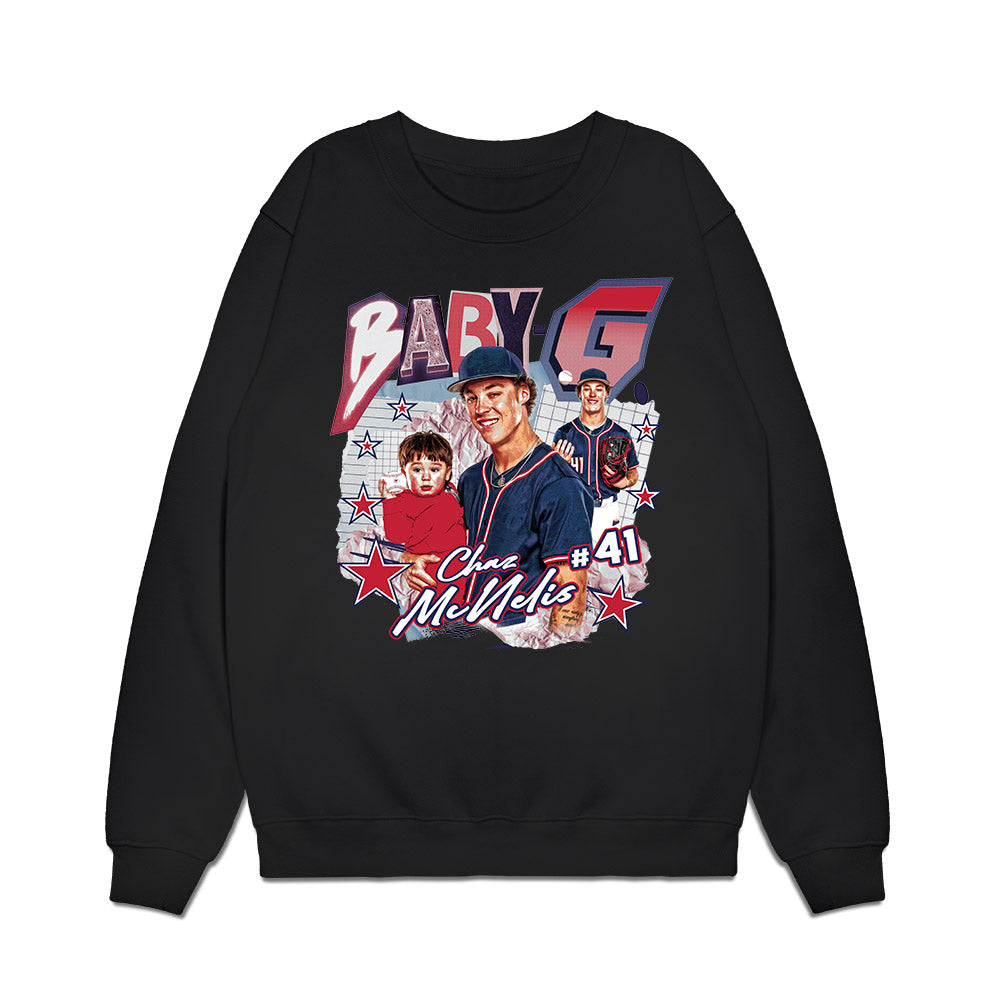 Arizona - NCAA Baseball : Chaz McNelis - Baby G Collage Premium Crewneck Sweatshirt-0