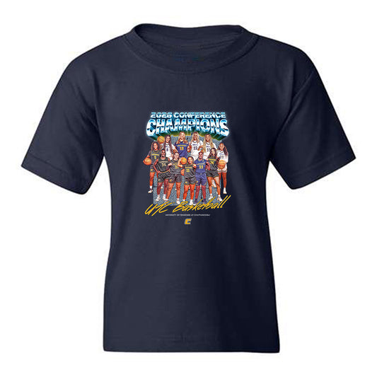 UTC - NCAA Women's Basketball : - Conference Champions Collage Youth T-Shirt-0