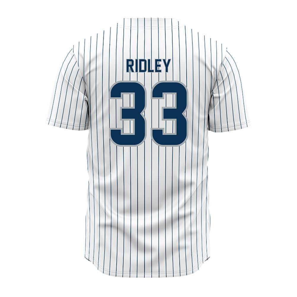 Old Dominion - NCAA Baseball : Luke Ridley - Pinstripe Jersey-1
