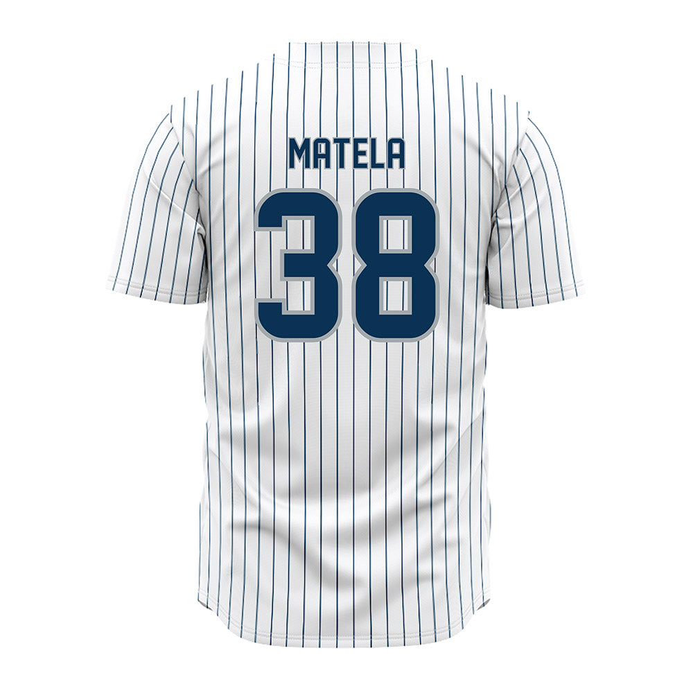 Old Dominion - NCAA Baseball : Bailey Matela - Pinstripe Jersey-1