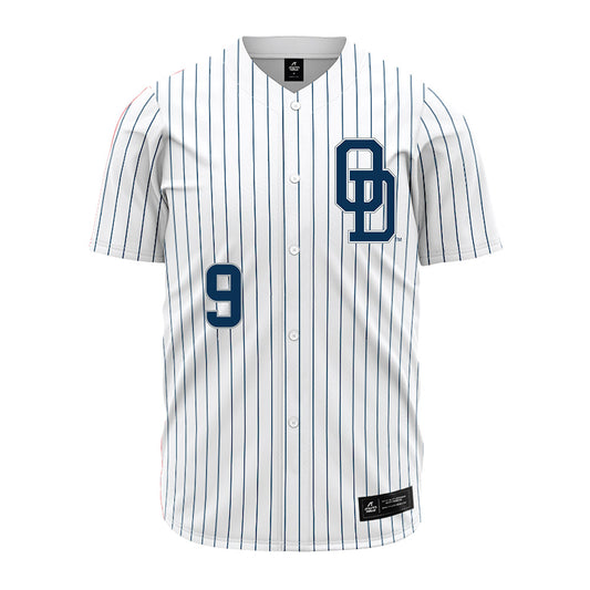 Old Dominion - NCAA Baseball : Cash Jay - Pinstripe Jersey-0