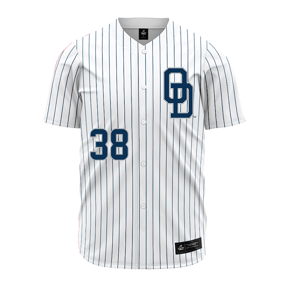 Old Dominion - NCAA Baseball : Bailey Matela - Pinstripe Jersey-0