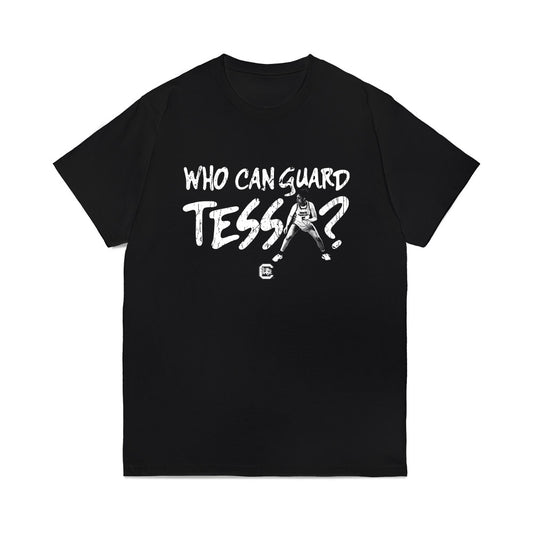 South Carolina - NCAA Women's Basketball : Tessa Johnson - Who Can Guard Tessa? Comfort Colors T-Shirt-0
