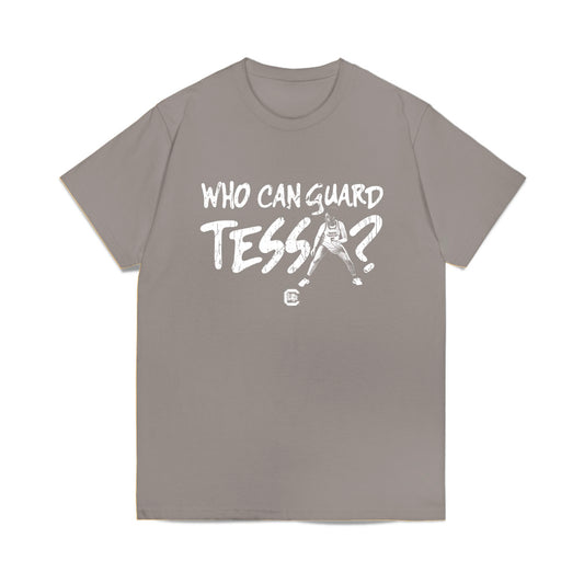 South Carolina - NCAA Women's Basketball : Tessa Johnson - Who Can Guard Tessa? Comfort Colors T-Shirt-0
