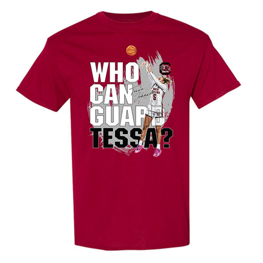 South Carolina - NCAA Women's Basketball : Tessa Johnson - Unguardable v2 T-Shirt-0