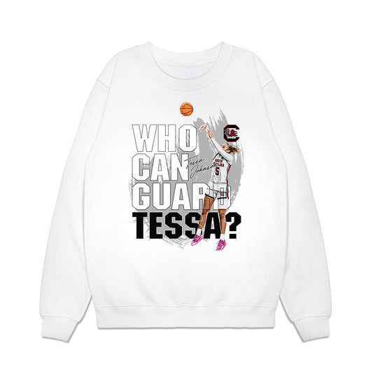 South Carolina - NCAA Women's Basketball : Tessa Johnson - Unguardable Premium Crewneck Sweatshirt-0