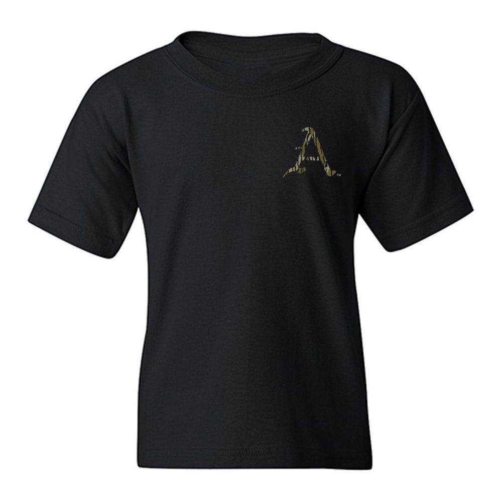 Arkansas - NCAA Baseball : Landon Schaefer - Camo Shersey Youth T-Shirt-0