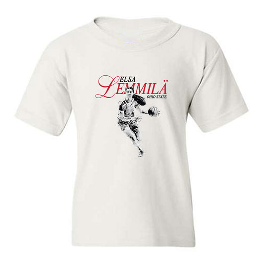 Ohio State - NCAA Women's Basketball : Elsa Lemmila - Legacy Youth T-Shirt-0