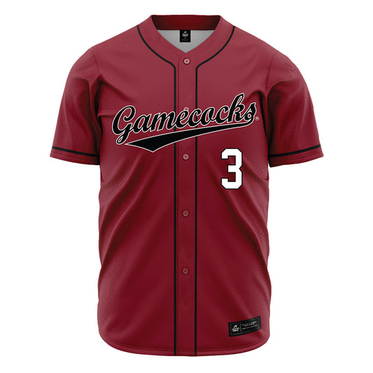 South Carolina - NCAA Baseball : Patrick Evans - Garnet Jersey-0
