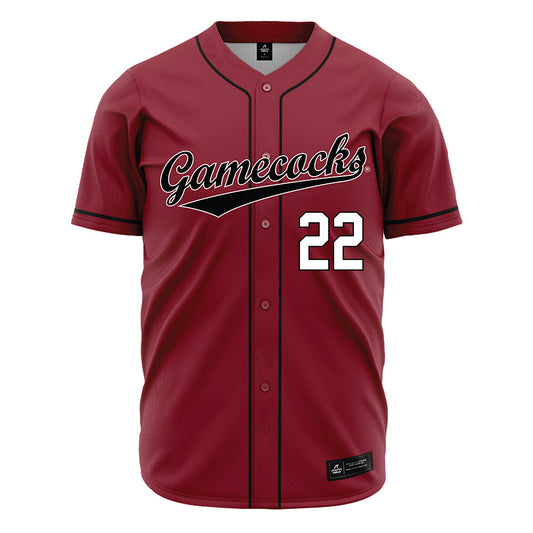 South Carolina - NCAA Baseball : Reese Moore - Garnet Jersey-0