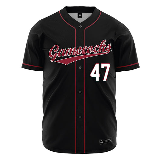 South Carolina - NCAA Baseball : Joshua Gregoire - Black Jersey-0