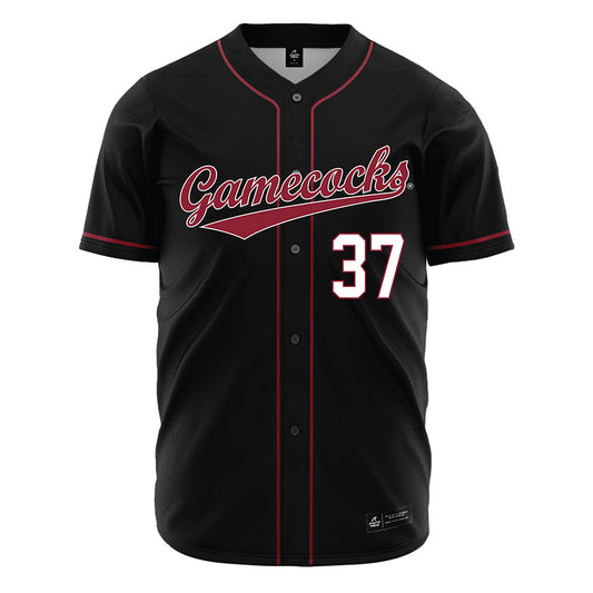 South Carolina - NCAA Baseball : Bryce Navarre - Black Jersey-0