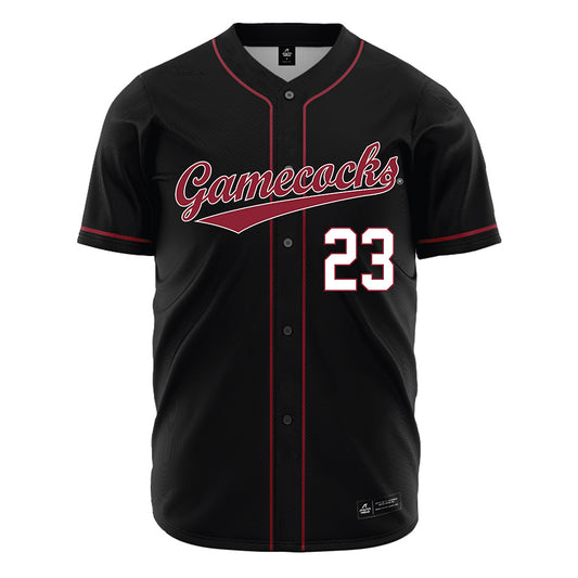 South Carolina - NCAA Baseball : Jake McCoy - Black Jersey-0
