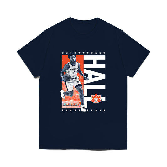 Auburn - NCAA Men's Basketball : Keyshawn Hall - Collage Comfort Colors T-Shirt-0