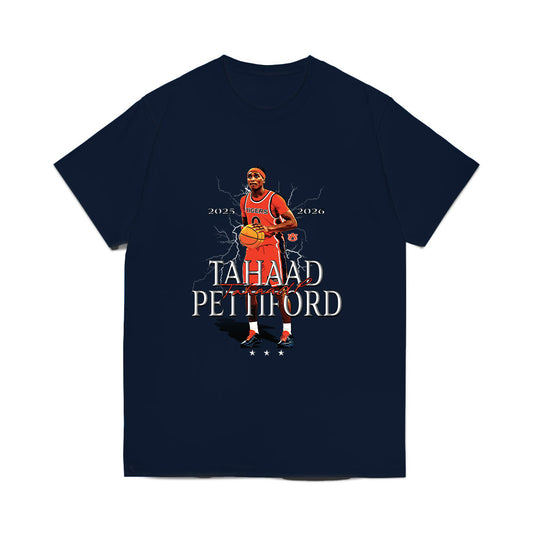 Auburn - NCAA Men's Basketball : Tahaad Pettiford - Collage Comfort Colors T-Shirt-0