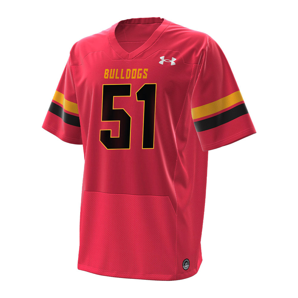 Ferris State - NCAA Football : DJ Gilbert - Under Armour® Football Jersey-0