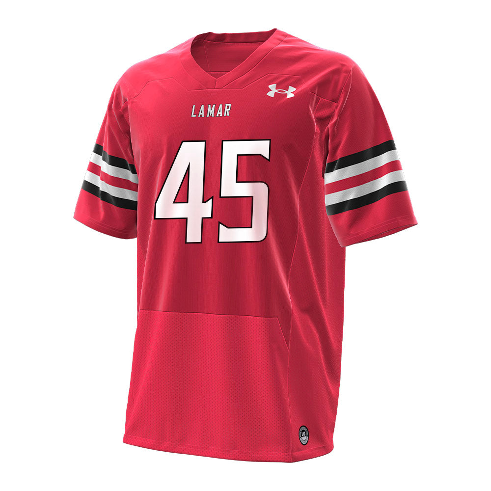 Lamar - NCAA Football : Albert Simon III - Under Armour® Football Jersey-0