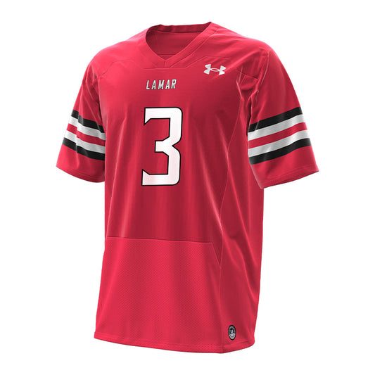 Lamar - NCAA Football : Izaha Jones - Under Armour® Football Jersey-0