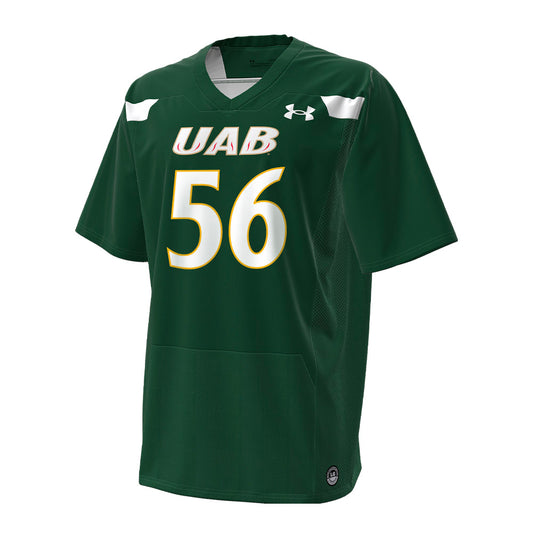 UAB - NCAA Football : Myles Cook - Under Armour® Football Jersey-0