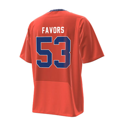 Morgan State - NCAA Football : Adorain Favors - Under Armour® Football Jersey-1