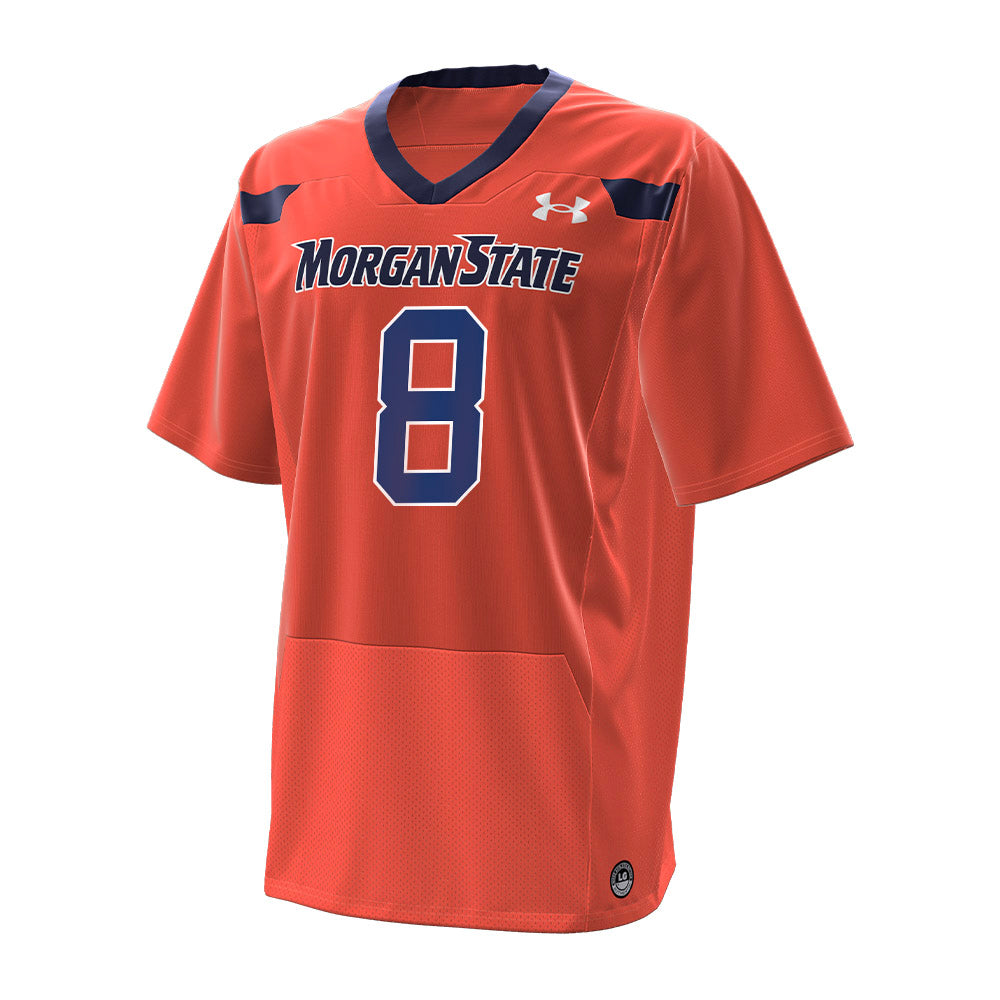Morgan State - NCAA Football : Jordan Jeudy - Under Armour® Football Jersey-0