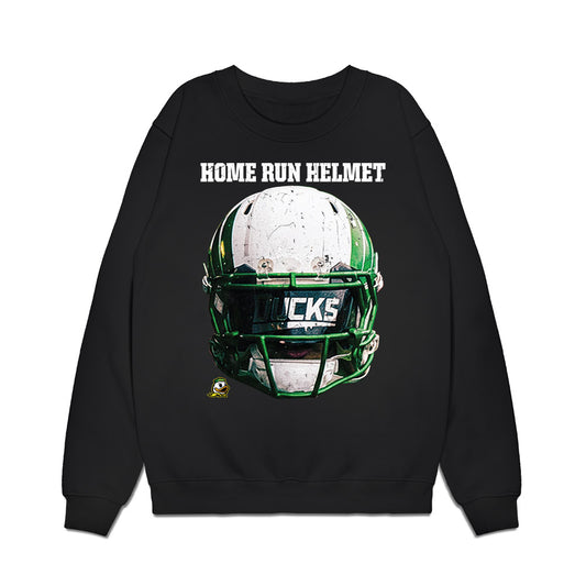 Oregon - NCAA Baseball : Ryan Cooney - Home Run Helmet Premium Crewneck Sweatshirt-0