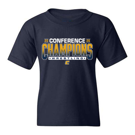 UTC - NCAA Wrestling : Tavian Camper - Conference Champions Youth T-Shirt-0