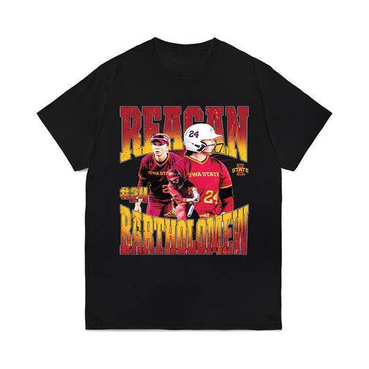 Iowa State - NCAA Softball : Reagan Bartholomew - Collage Comfort Colors T-Shirt-0