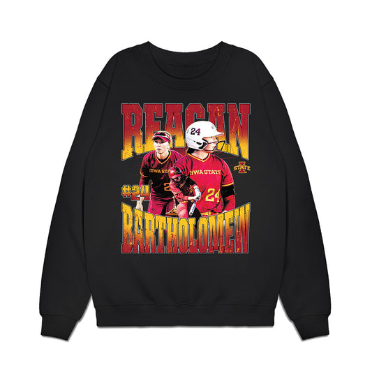 Iowa State - NCAA Softball : Reagan Bartholomew - Collage Premium Crewneck Sweatshirt-0