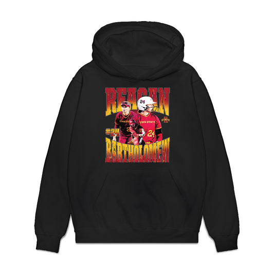 Iowa State - NCAA Softball : Reagan Bartholomew - Collage Premium Hooded Sweatshirt-0