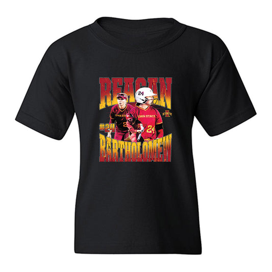 Iowa State - NCAA Softball : Reagan Bartholomew - Collage Youth T-Shirt-0