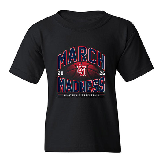 St. Johns - NCAA Men's Basketball : Handje Tamba - NCAA® March Madness® 2026 Youth T-Shirt-0