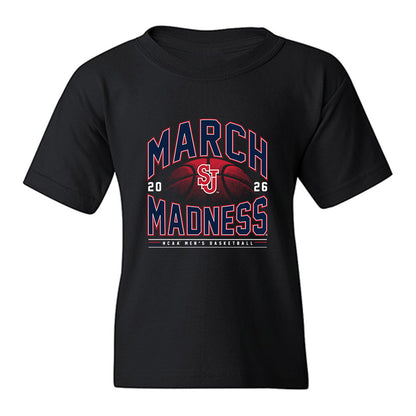 St. Johns - NCAA Men's Basketball : Dillon Mitchell - NCAA® March Madness® 2026 Youth T-Shirt-0