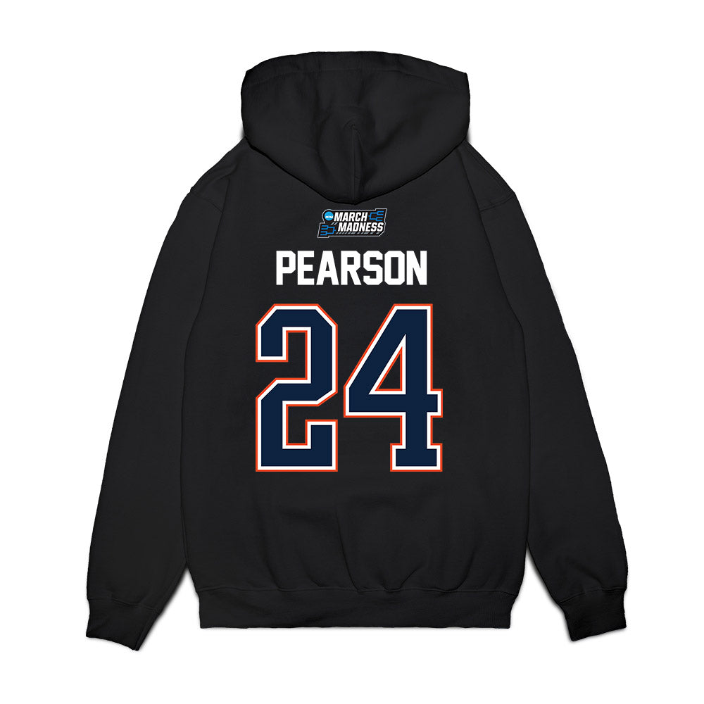 Auburn - NCAA Men's Basketball : Bradley Pearson - NCAA® March Madness® 2026 Premium Hooded Sweatshirt-1