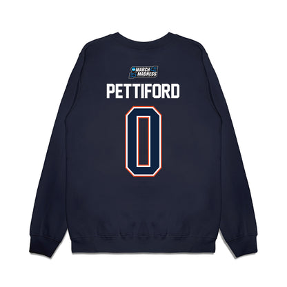 Auburn - NCAA Men's Basketball : Tahaad Pettiford - NCAA® March Madness® 2026 Premium Crewneck Sweatshirt-1