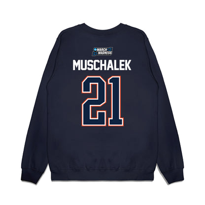 Auburn - NCAA Men's Basketball : Blake Muschalek - NCAA® March Madness® 2026 Premium Crewneck Sweatshirt-1