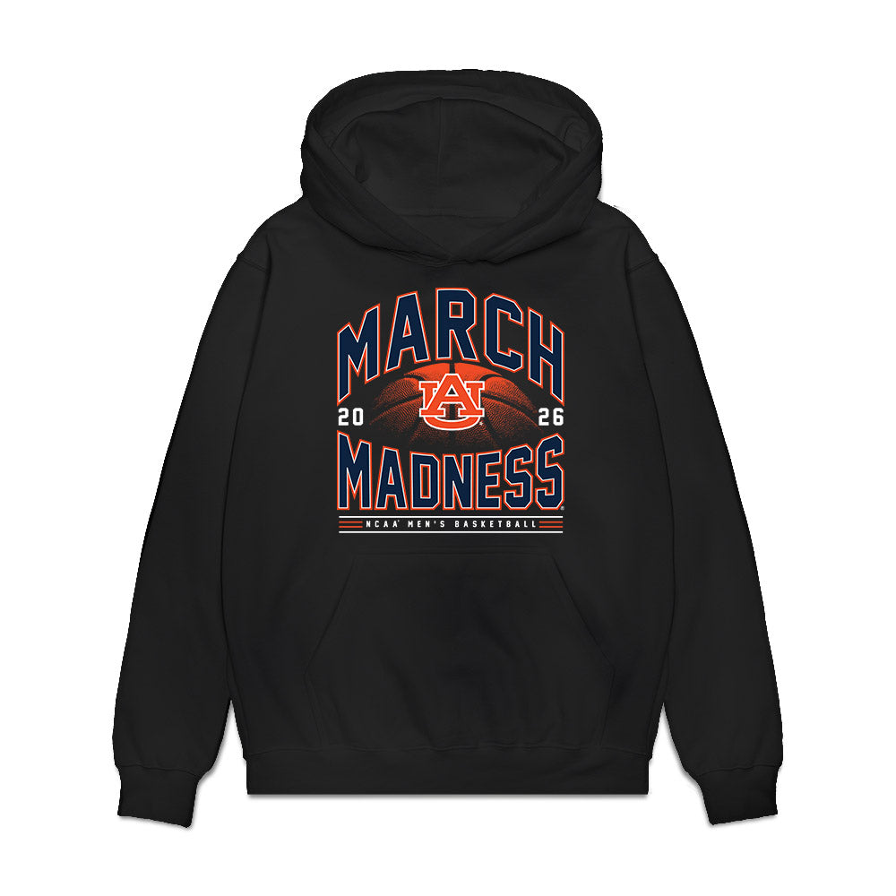 Auburn - NCAA Men's Basketball : Sebastian Williams-Adams - NCAA® March Madness® 2026 Premium Hooded Sweatshirt-0