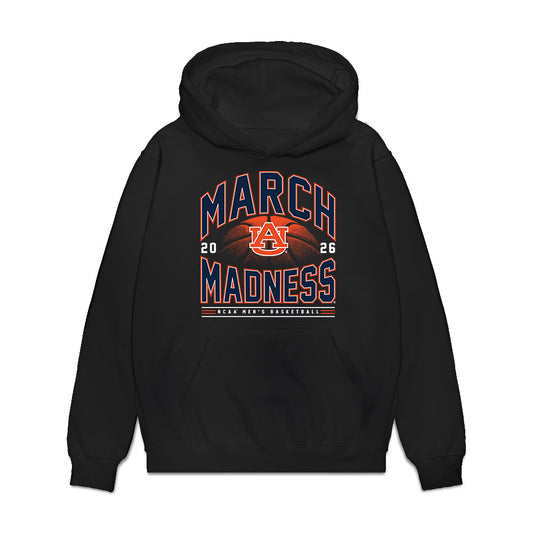 Auburn - NCAA Men's Basketball : Tahaad Pettiford - NCAA® March Madness® 2026 Premium Hooded Sweatshirt-0