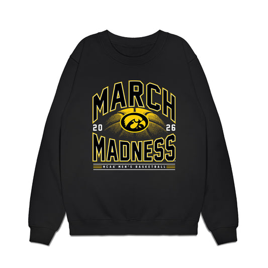 Iowa - NCAA Men's Basketball : Even Brauns - NCAA® March Madness® 2026 Premium Crewneck Sweatshirt-0