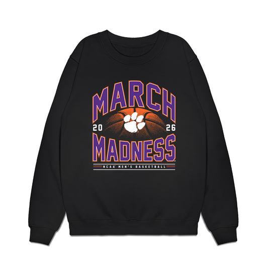 Clemson - NCAA Men's Basketball : Efrem Johnson - NCAA® March Madness® 2026 Premium Crewneck Sweatshirt-0