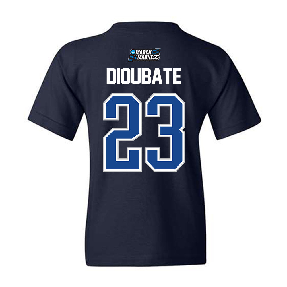 Kentucky - NCAA Men's Basketball : Mouhamed Dioubate - NCAA® March Madness® 2026 Youth T-Shirt-1