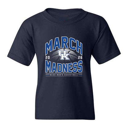Kentucky - NCAA Men's Basketball : Mouhamed Dioubate - NCAA® March Madness® 2026 Youth T-Shirt-0