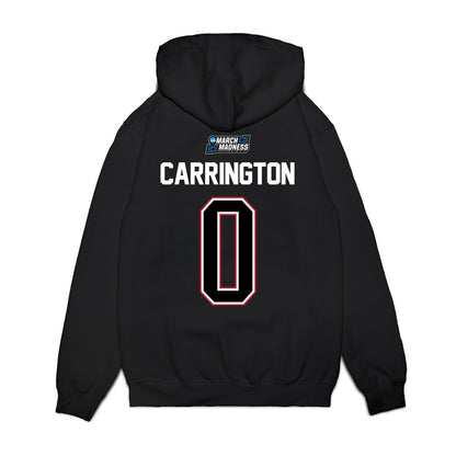 Wisconsin - NCAA Men's Basketball : Braeden Carrington - NCAA® March Madness® 2026 Premium Hooded Sweatshirt-1