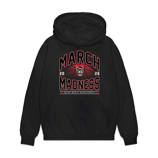 NC State - NCAA Men's Basketball : Colt Langdon - NCAA® March Madness® 2026 Premium Hooded Sweatshirt-0
